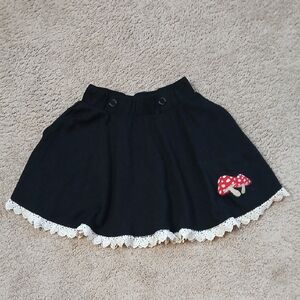 Midnight Hour Mushroom Skirt M